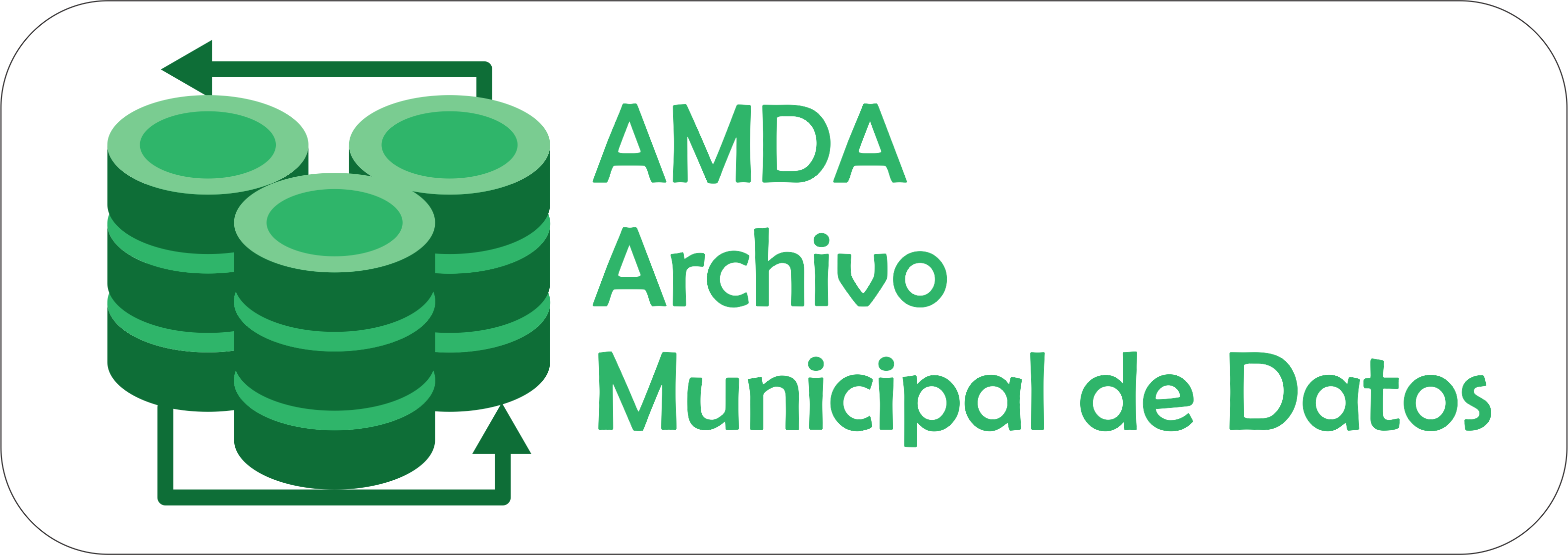 Imagen de presentación del Archivo Municipal de Datos - AMDA